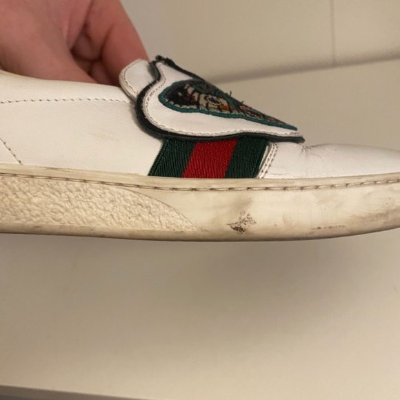 SOLD Gucci Butterfly Aces Kids Sneakers - Picture 9 of 10